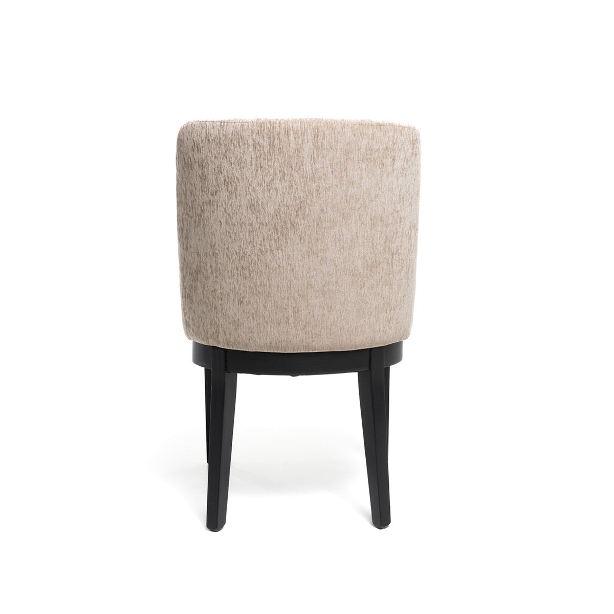 Hedda spisestol (Boston lysbrun) Sort eike ramme og ben