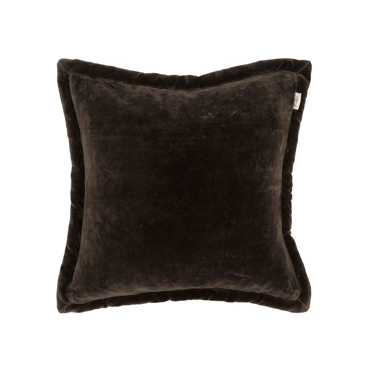 Lama Alpi pute velour (50x50) brun