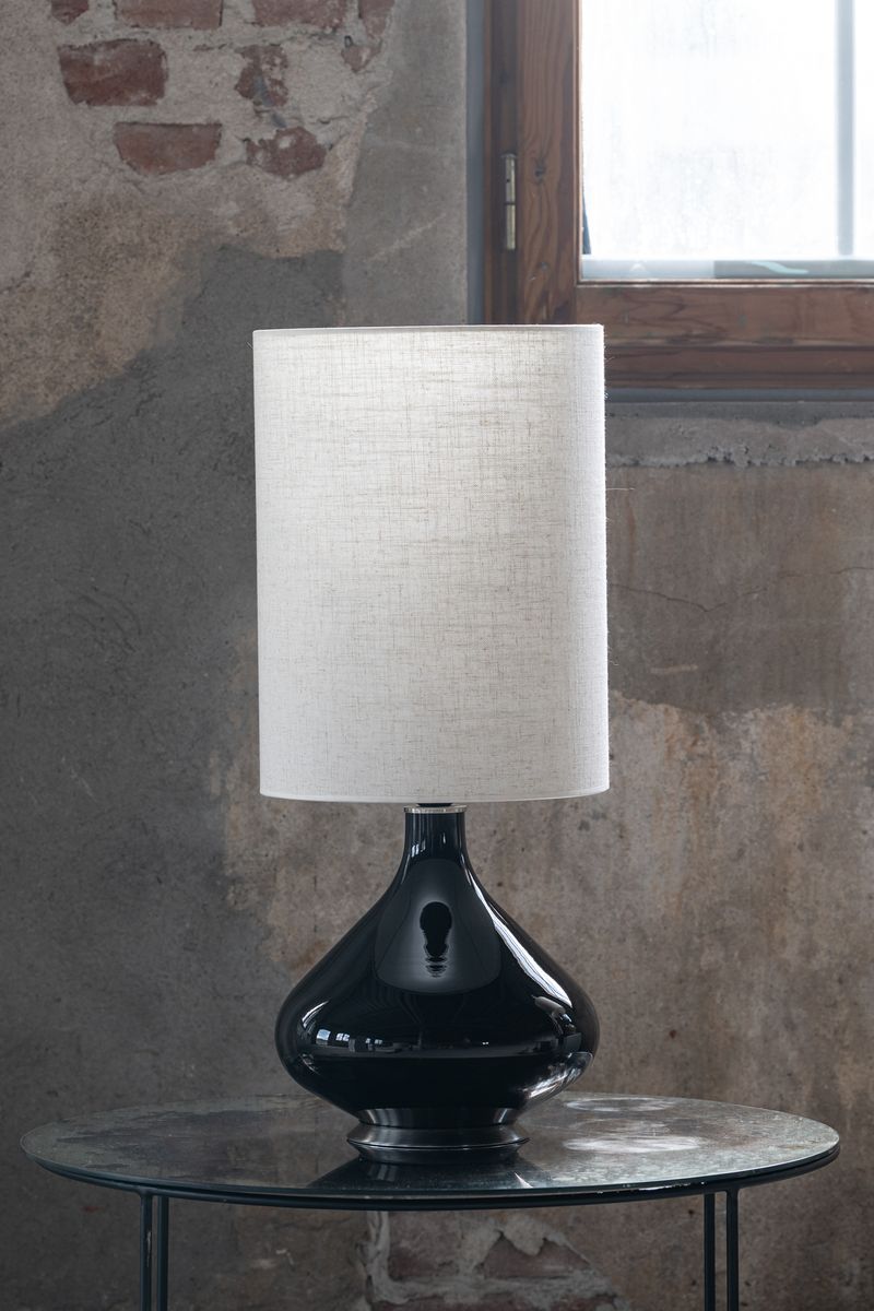 Flavia lampe m/skjerm 70 cm (Grace nata)