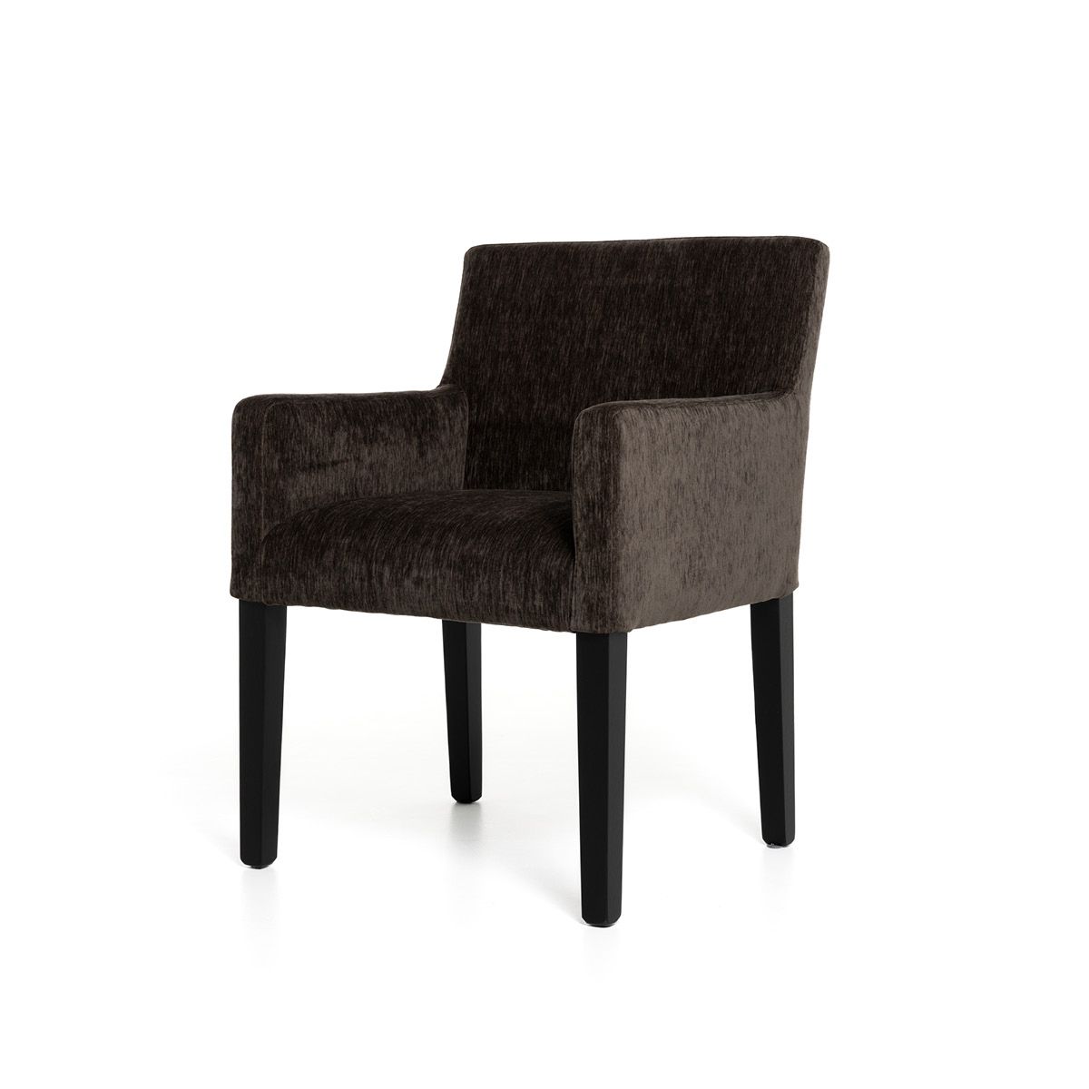 Bristol spisestol med armlene (Boston brun)