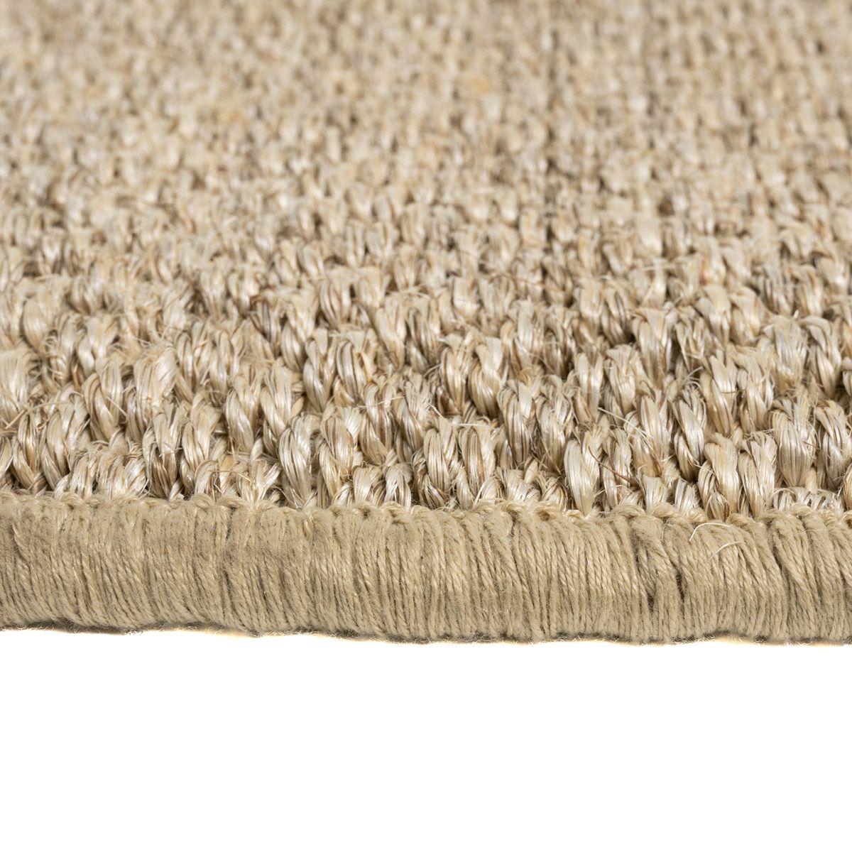 Sisal teppe (80x300 - Sand/nestet trådkant)