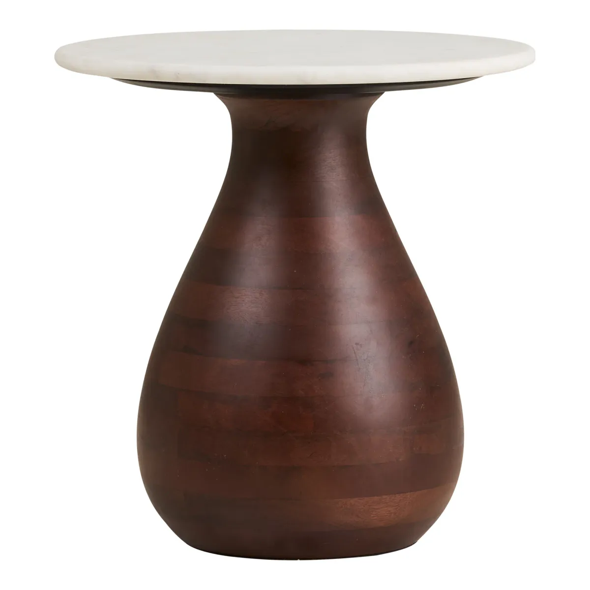 Heide sidebord (40 h41) mangotre/marmor