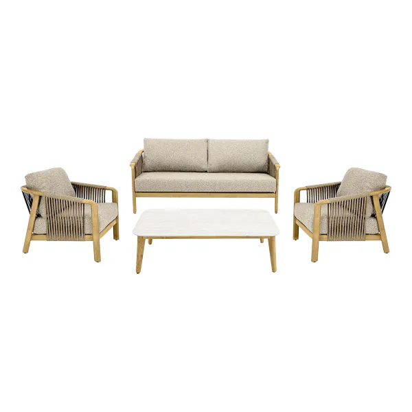 Hovedbilde Fargo loungegruppe (aluminium) taupe