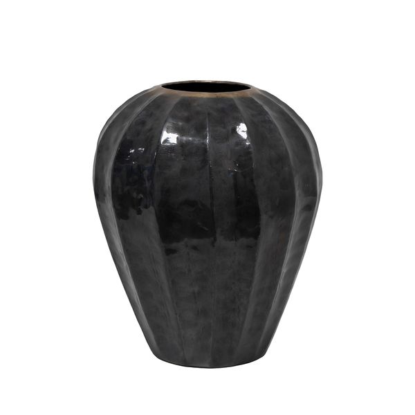 Hovedbilde Halvor Bakke Bygdøy vase (29x34) brun metall