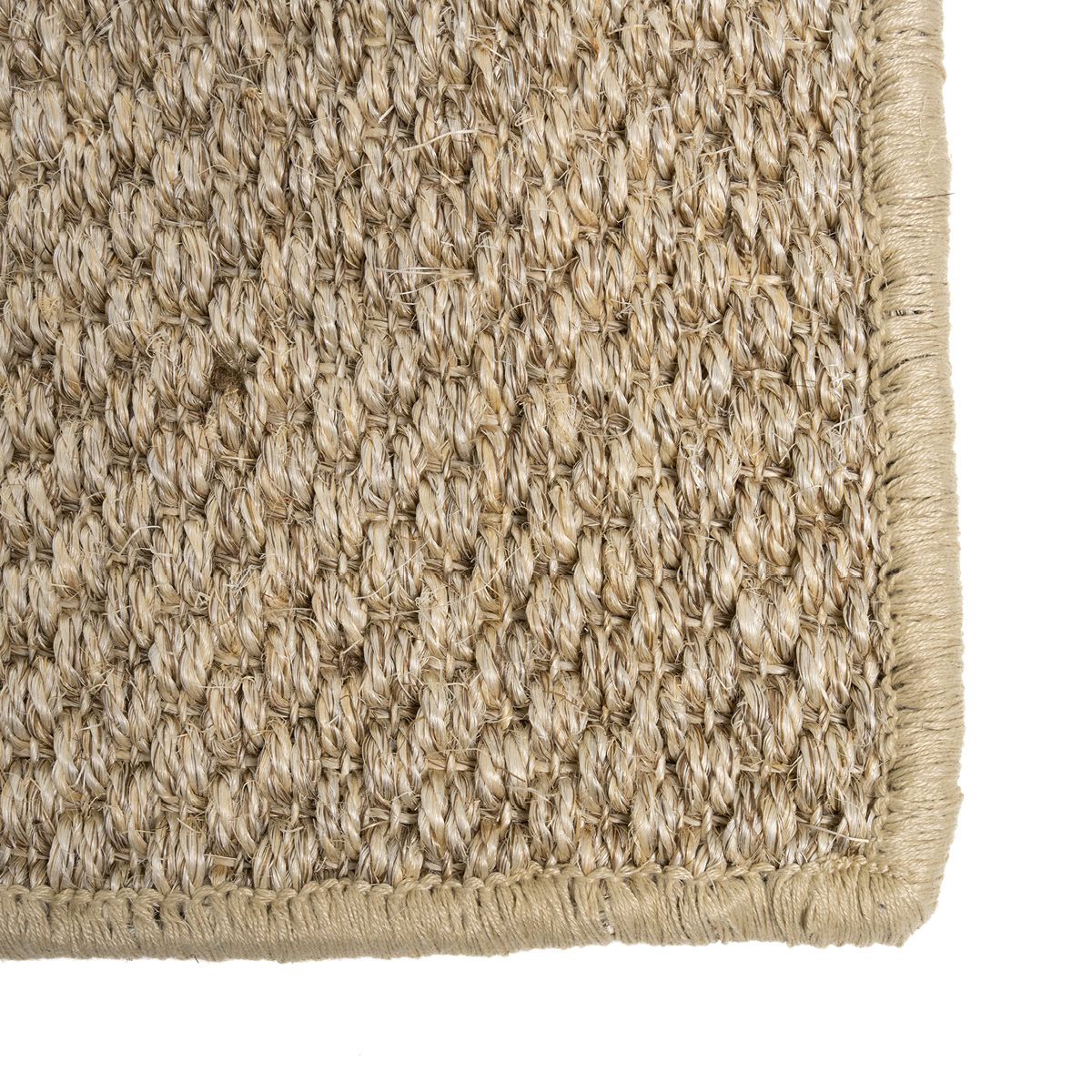Sisal teppe (100x300 - Sand/nestet trådkant)