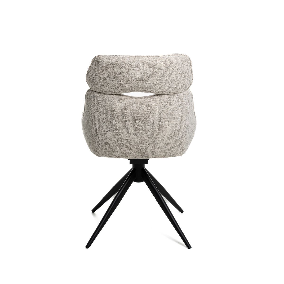 Noah spisestol med sving og vipp (Present lys beige melert)