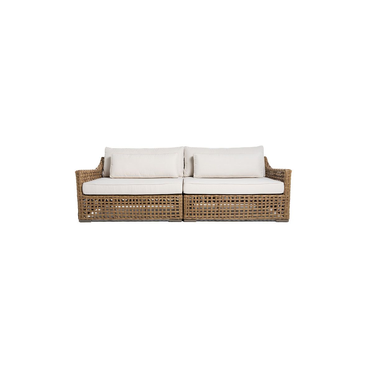 Portør sofa endemodul venstre (Natur) 