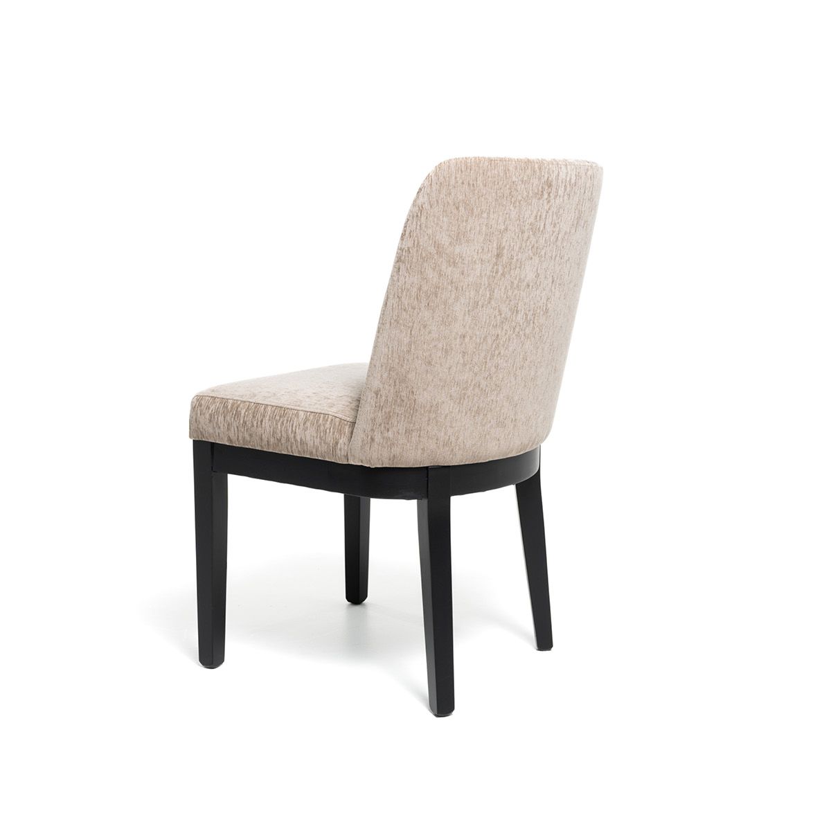 Hedda spisestol (Boston lysbrun) Sort eike ramme og ben