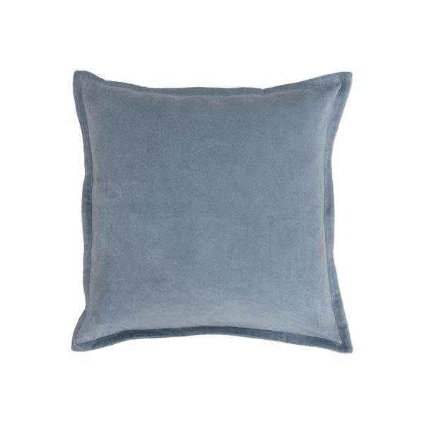 Hovedbilde Lama Alpi pute velour (50x50) lys blå